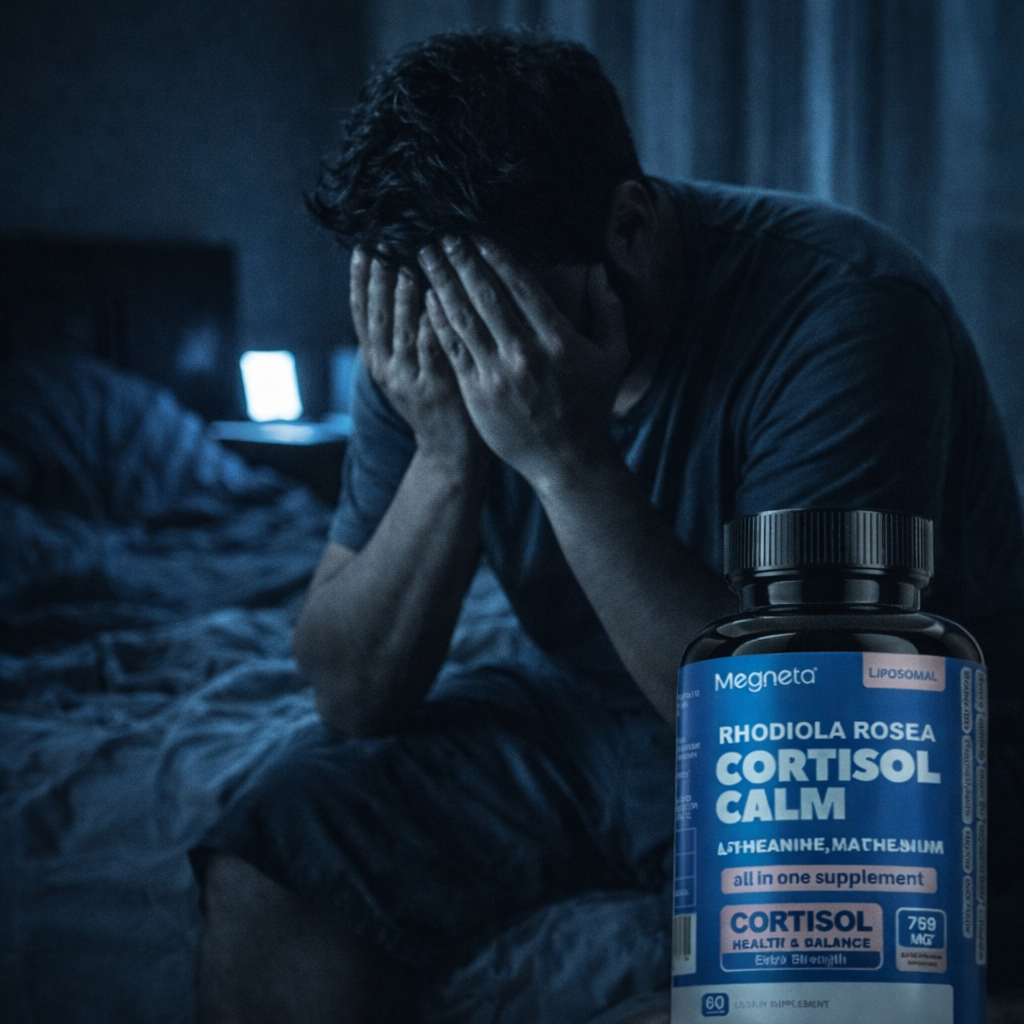 CORTISOL CALM – Suplemento para el Estrés, el Sueño y la Energía