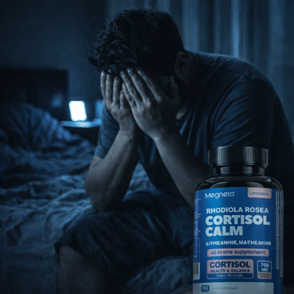 CORTISOL CALM – Suplemento para el Estrés, el Sueño y la Energía