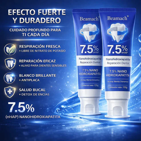 LLEVA GRAN OFERTA 2X1 🦷 Beamach® | Regenera tus Dientes Desde Casa y Dile Adiós a la Sensibilidad