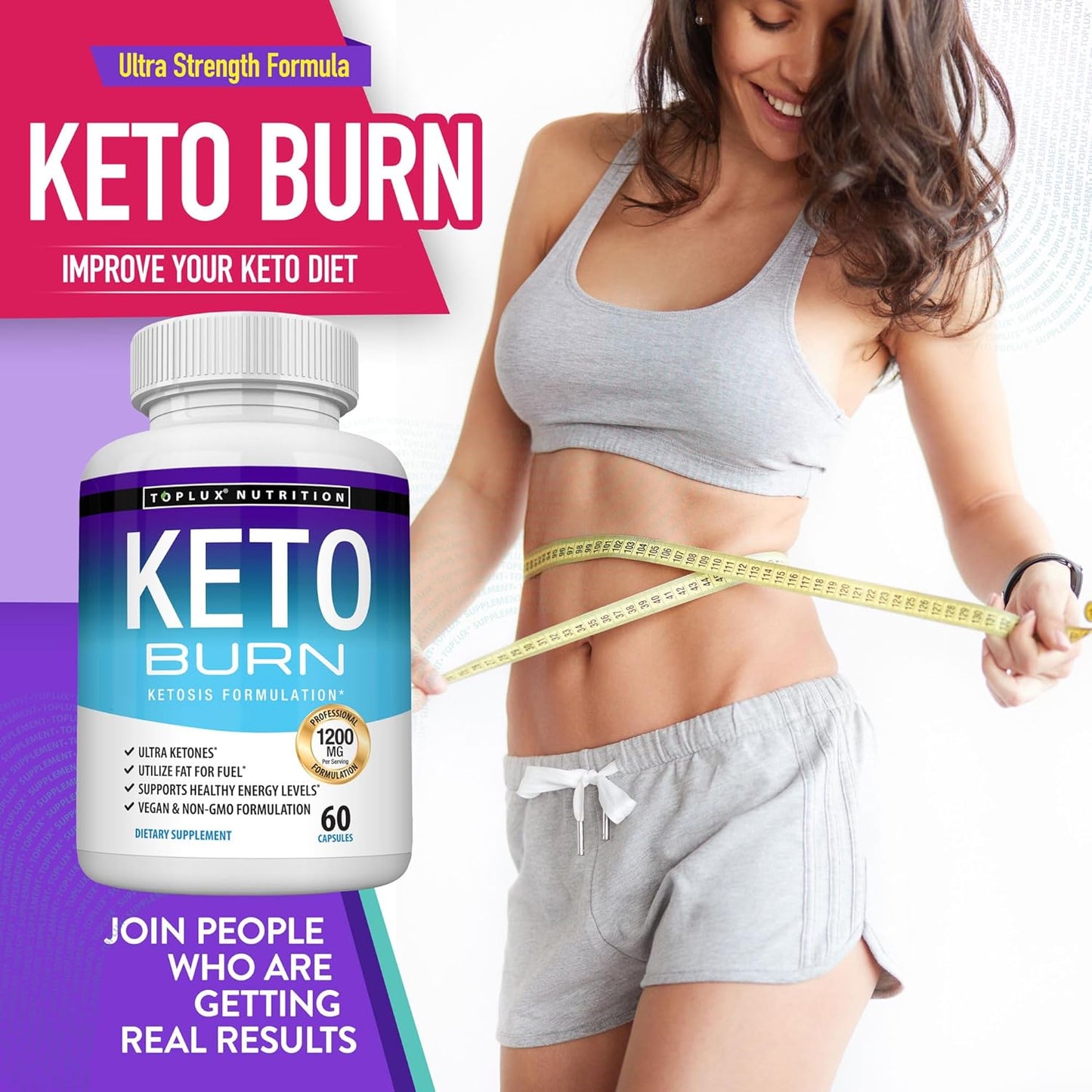 Cápsulas Keto Burn Toplux