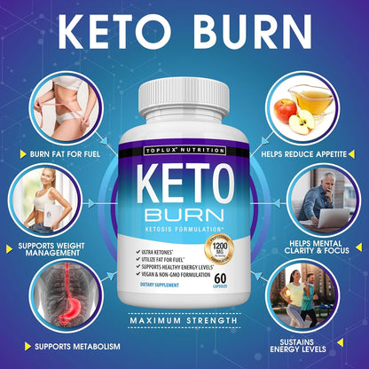 Cápsulas Keto Burn Toplux